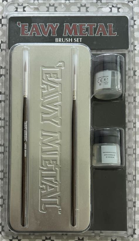 eavy metal brush box ebay|Art Brushes Storage/Boxes for sale .